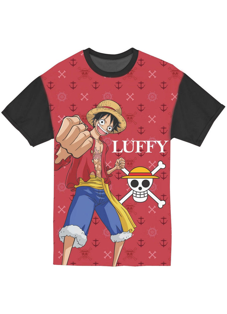 One Piece - Monkey D. Luffy Jrs Sublimation T-Shirt