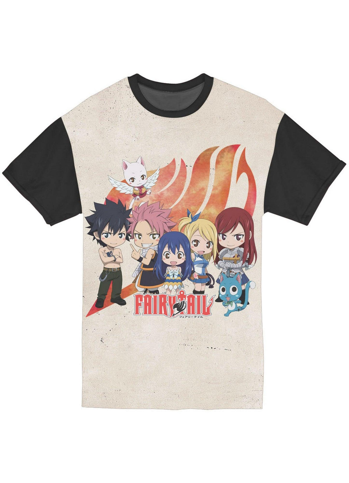 Fairy Tail - SD Group Jrs Sublimation T-Shirt