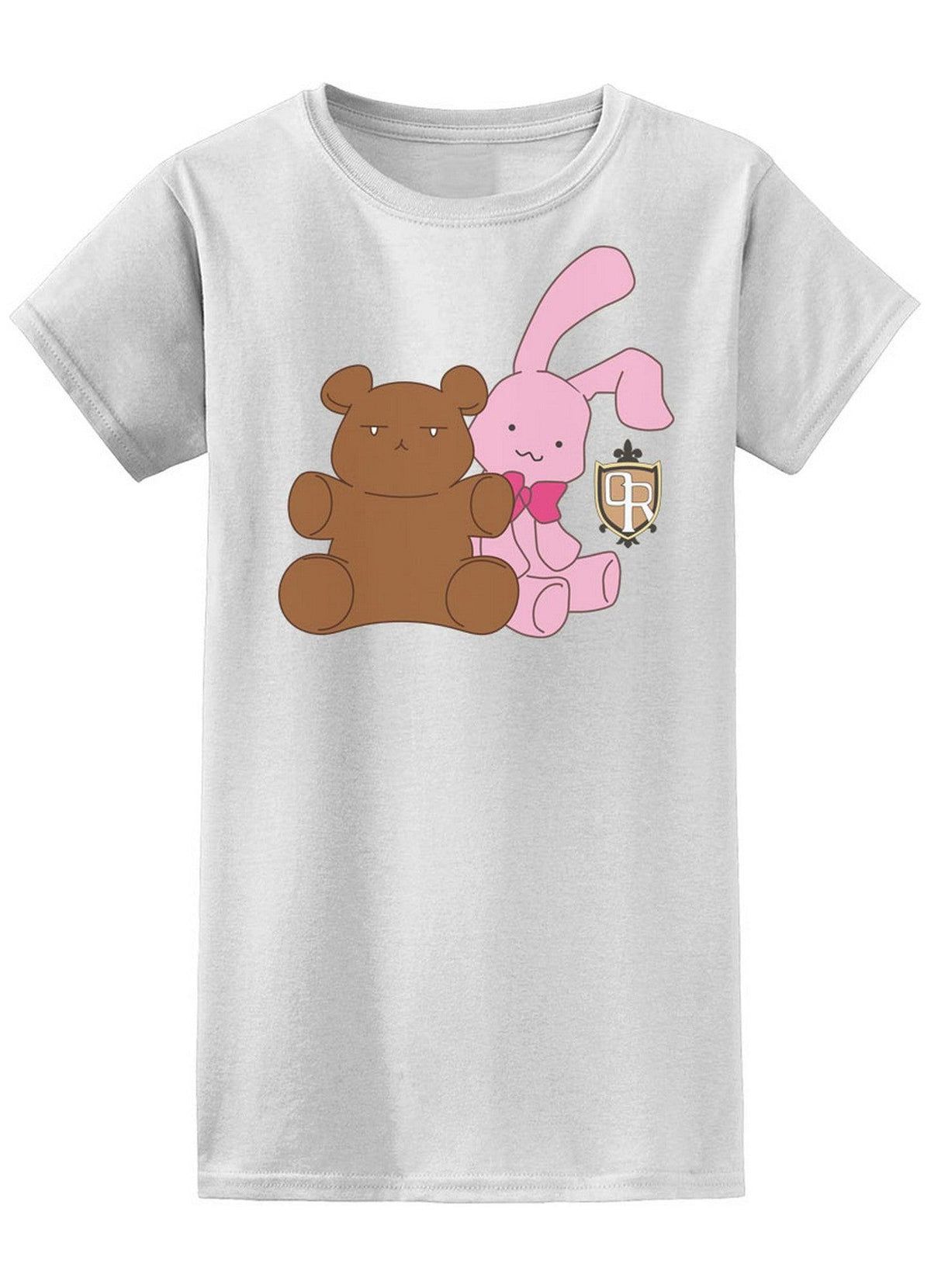 Ouran High School Host Club - Bear And Bunny Jr Screen Print T-Shirt