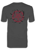 Black Butler - Curse Symbol And Feathers Men's Screen Print T-Shirt