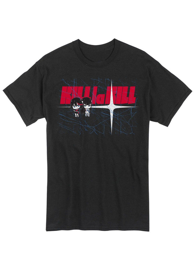 Kill La Kill - SD Ryuko Matoi And Satsuki Kiryuin Men's Screen Print T-Shirt