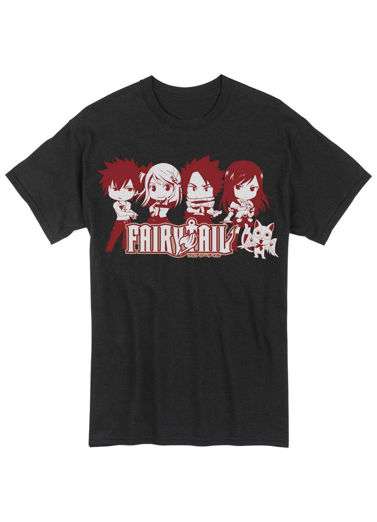 Fairy Tail - SD Group Men's Screen Print T-Shirt