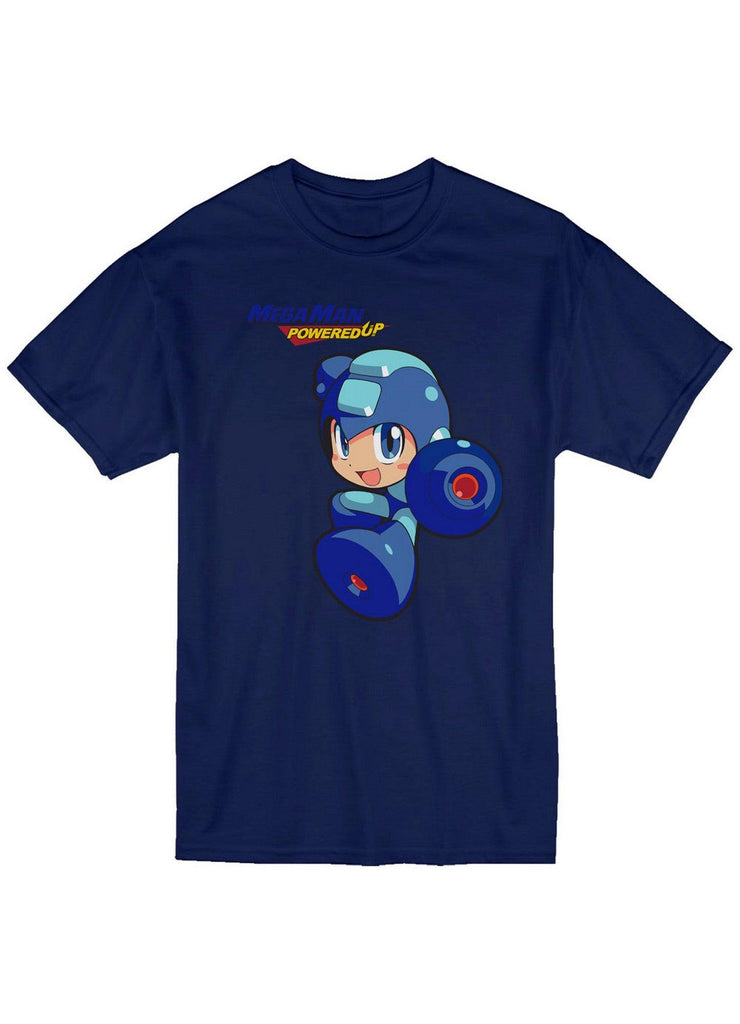 Mega Man - Powered Up Mega Man SD Men's Screen Print T-Shirt