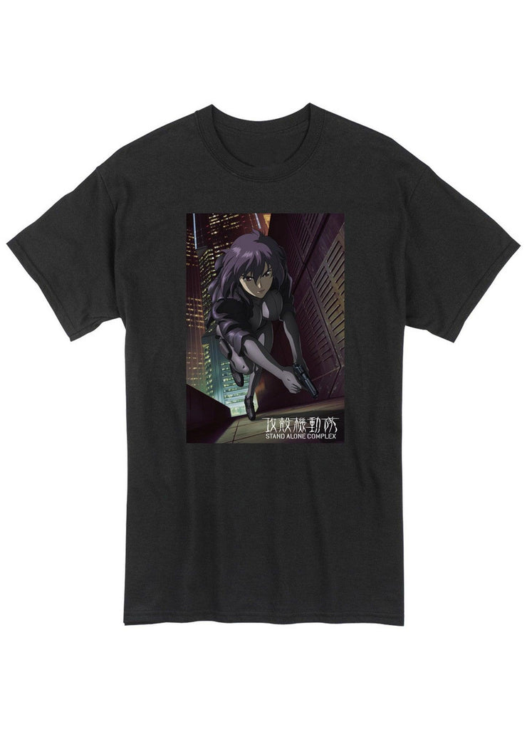 Ghost in The Shell - Motoko Kusanagi Charge Men's Screen Print T-Shirt