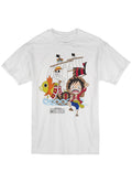 One Piece - SD Monkey D. Luffy & Sunny Men's Screen Print T-Shirt