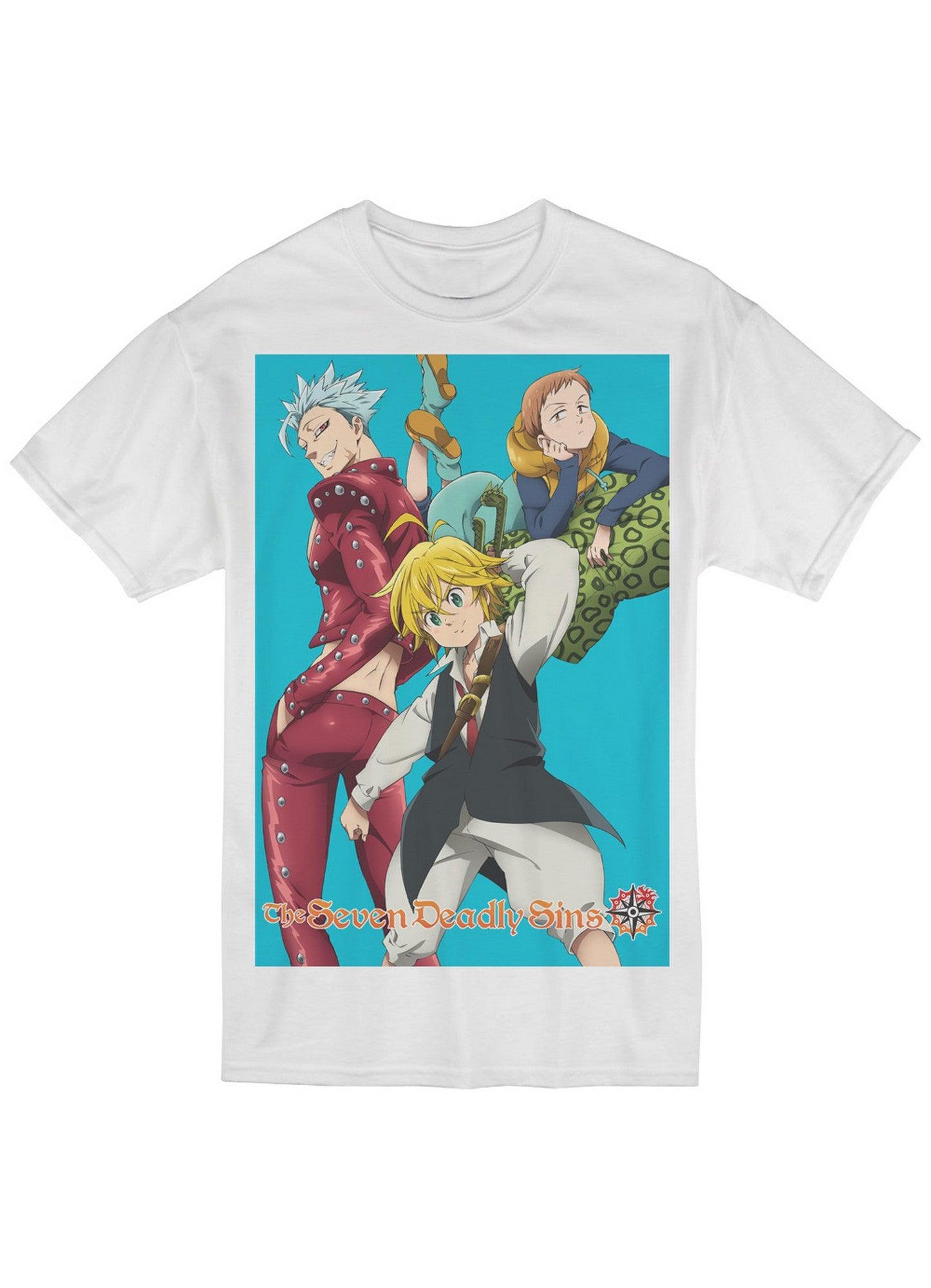 The Seven Deadly Sins - Meliodas, Ban, & King Men's Sublimation T-Shirt