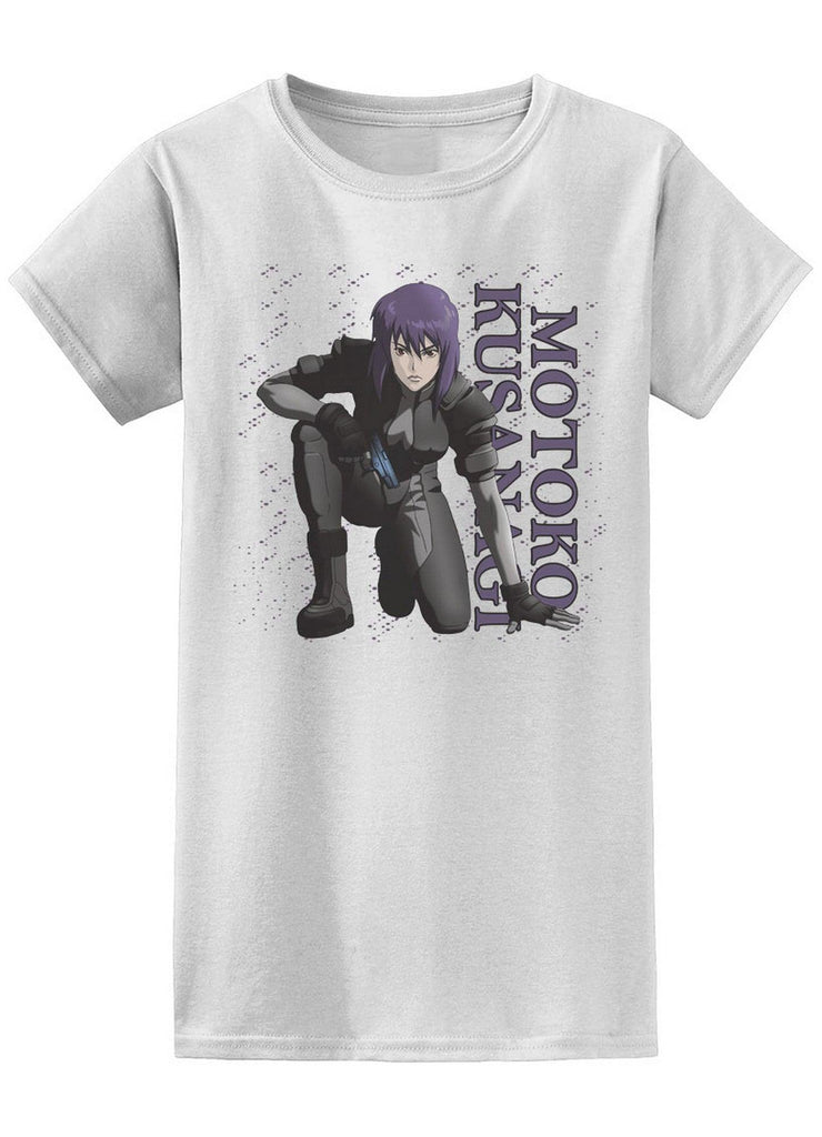 Ghost in The Shell - Motoko Kusanagi Jrs Screen Print T-Shirt