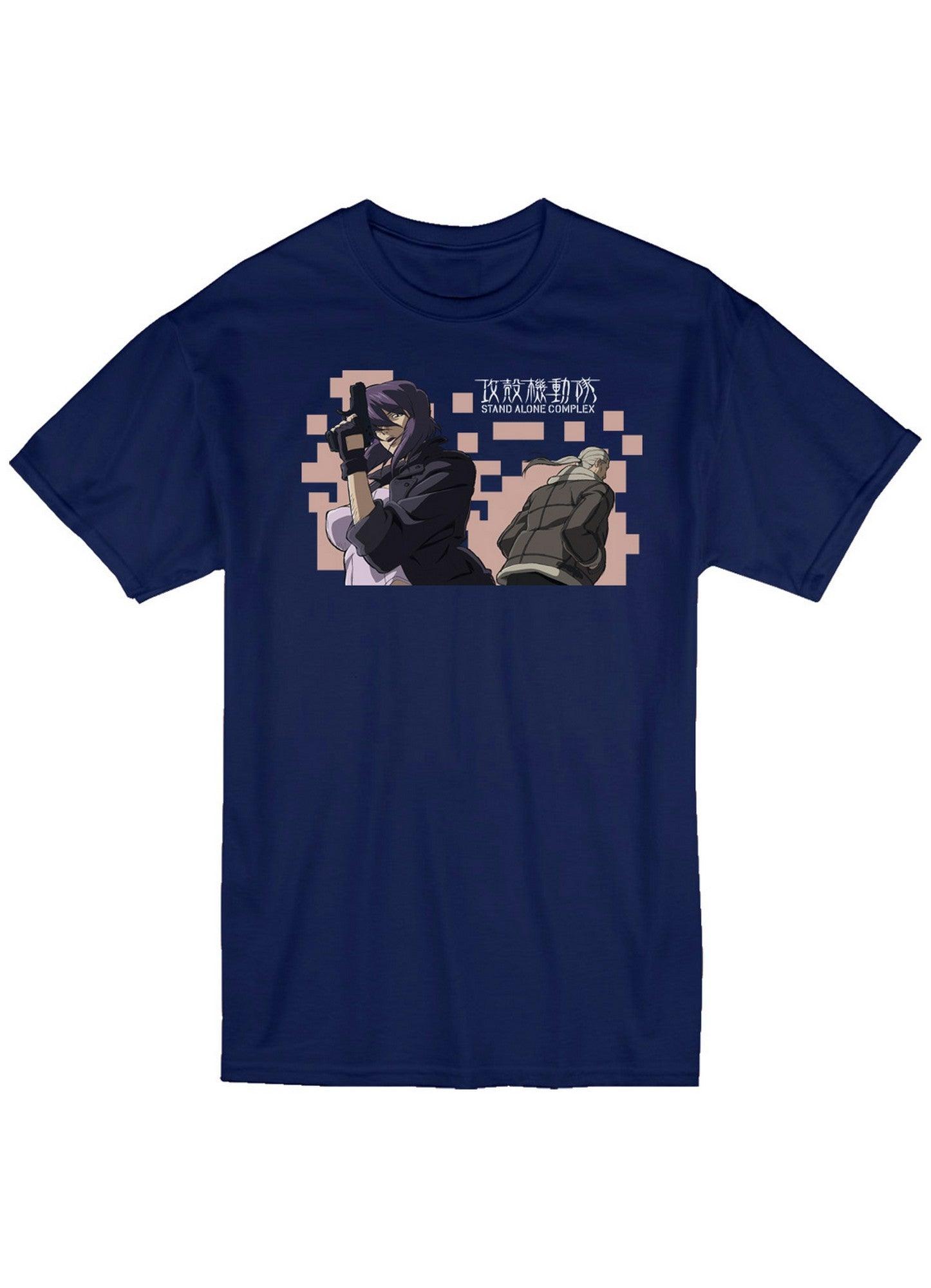 Ghost in The Shell - Motoko Kusanagi Men's Screen Print T-Shirt