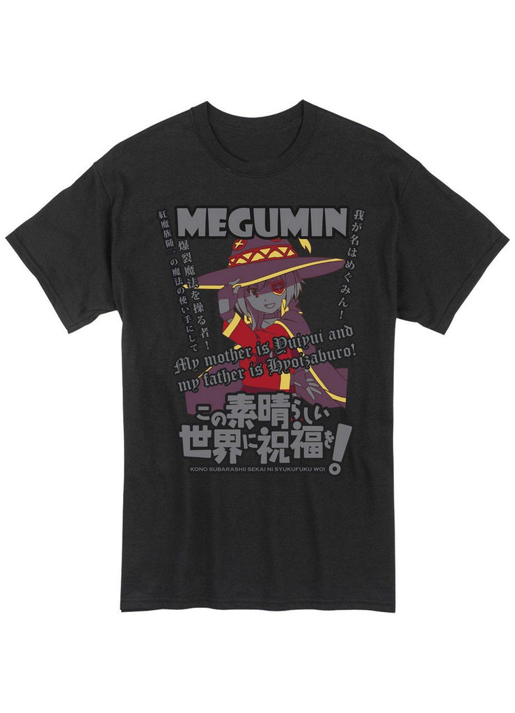 Konosuba - Megumin Men's Screen Print T-Shirt