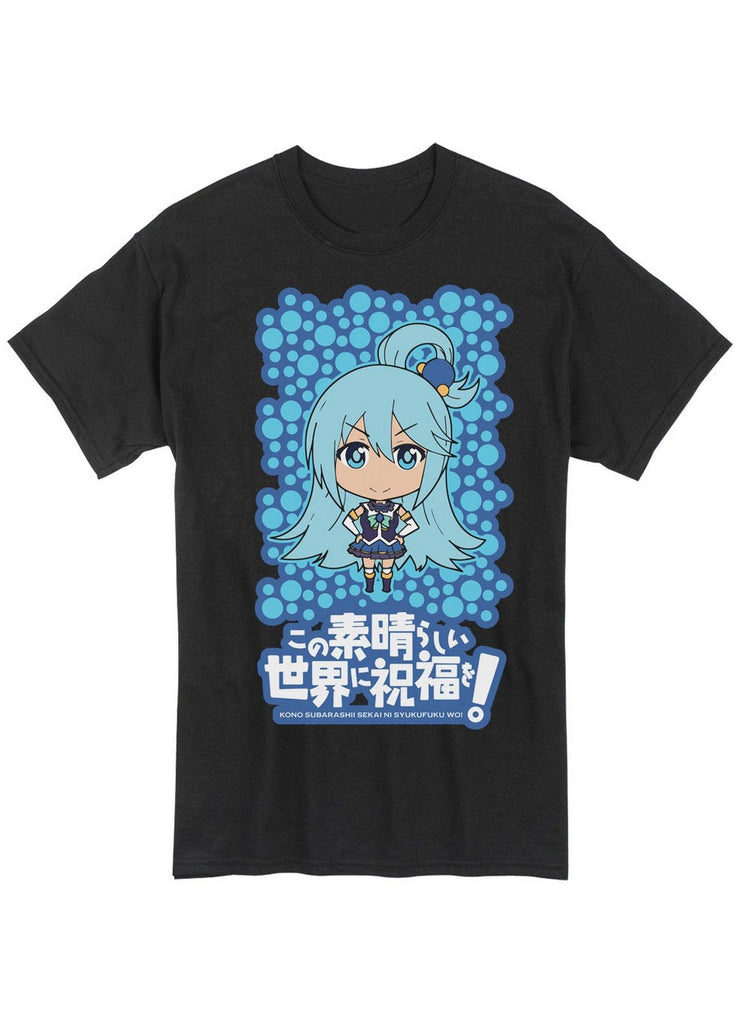 Konosuba - SD Aqua Men's Screen Print T-Shirt