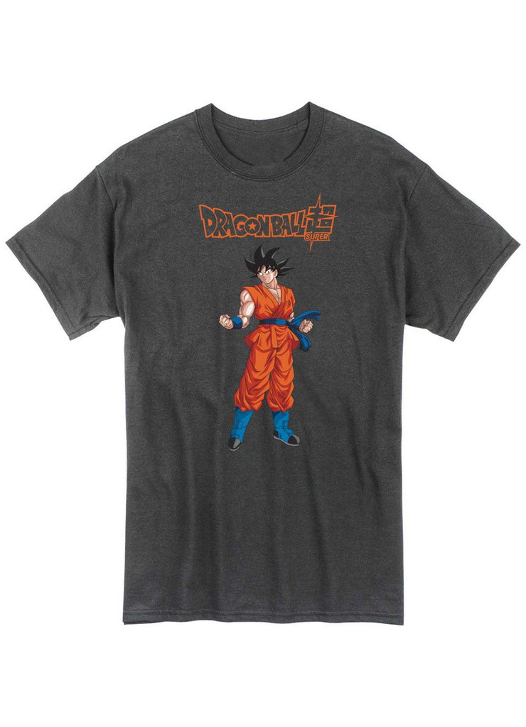 Dragon Ball Super - Son Goku With Whis Sign Men's Screen Print T-Shirt