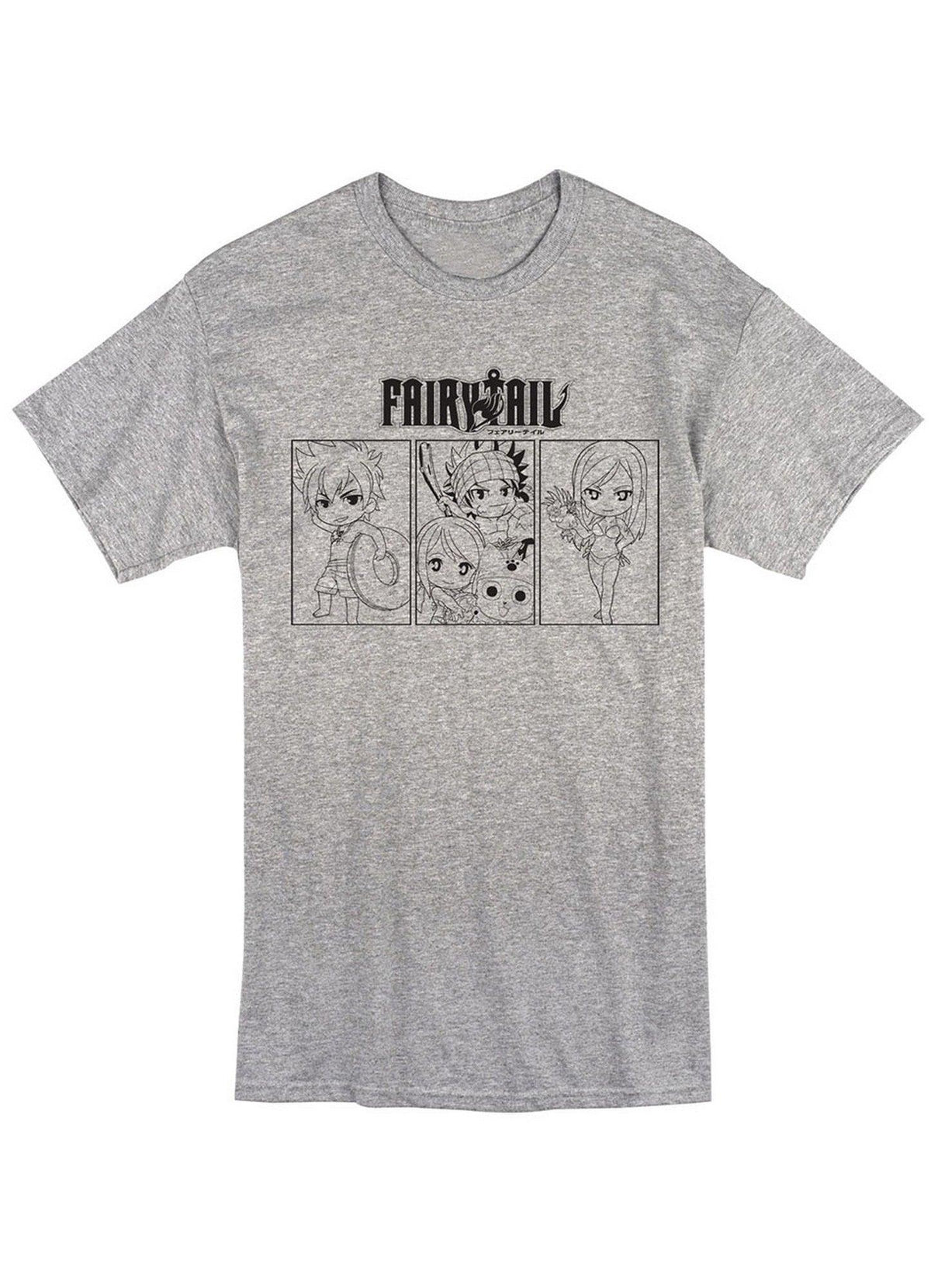 Fairy Tail - SD Line Art Group Swim Men's T-Shirt