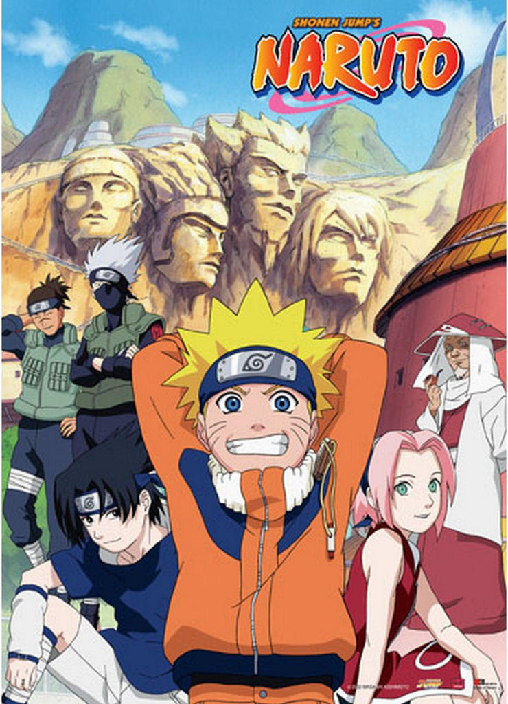 Naruto - Hidden Leaf Village Wall Scroll - Great Eastern Entertainment