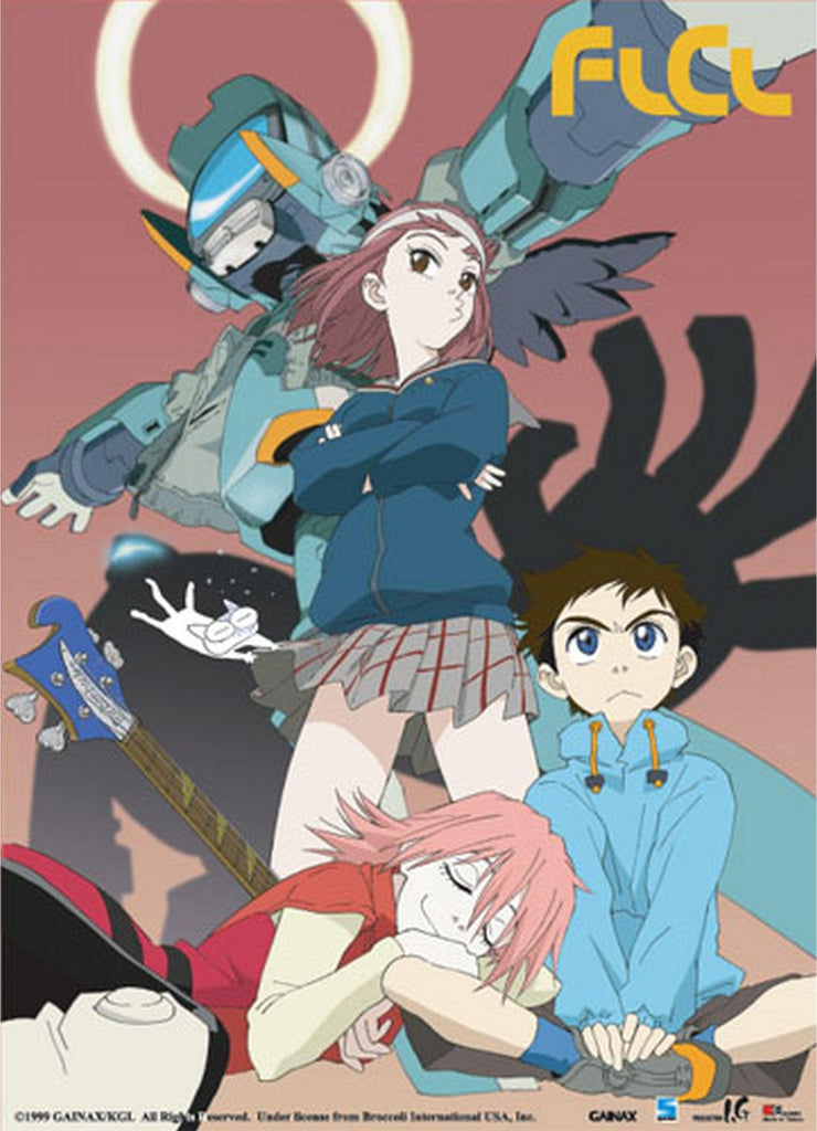 FLCL - Mamimi Samejima & Canti Wall Scroll - Great Eastern Entertainment