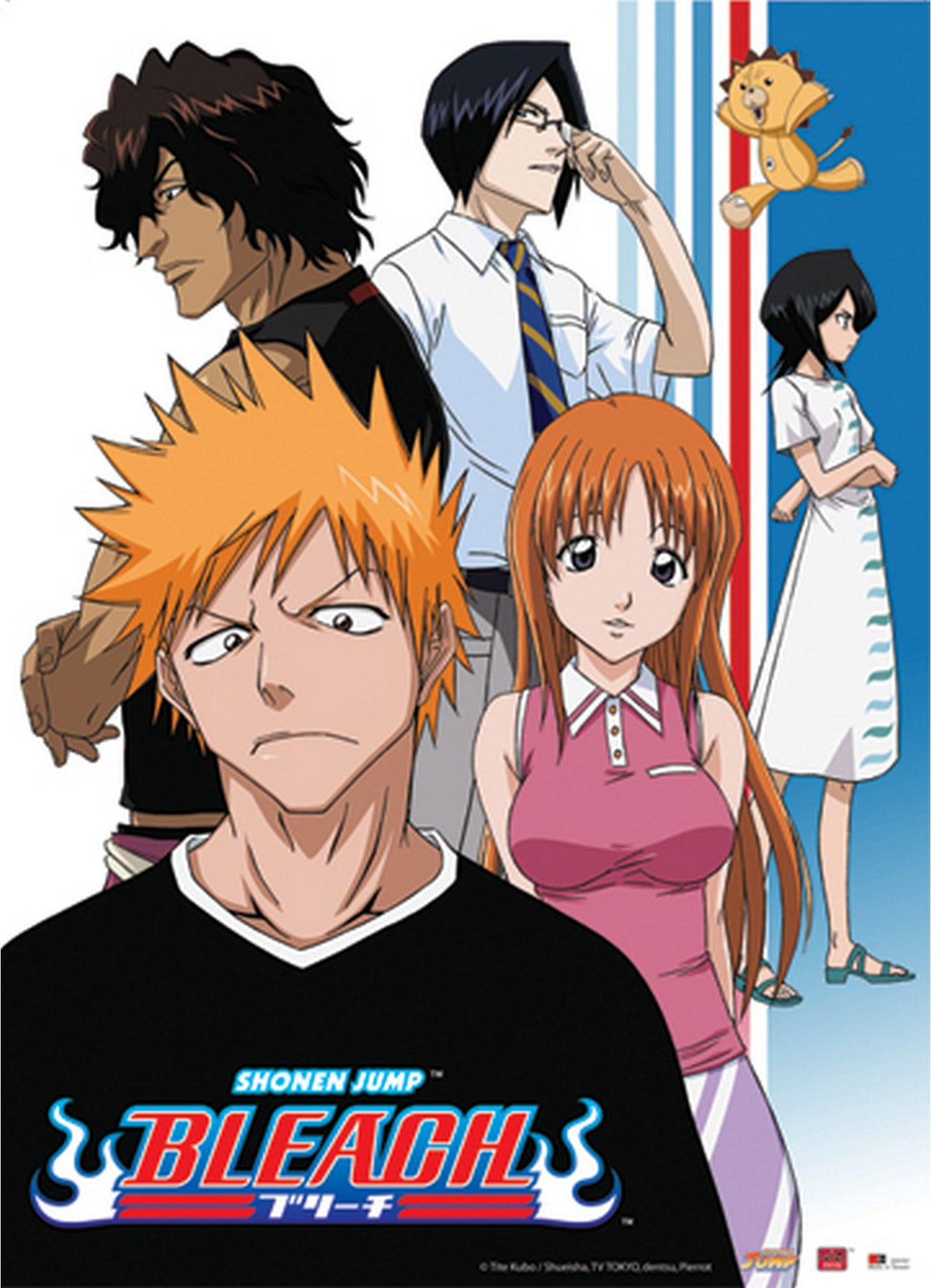 Bleach - Ichigo Kurosaki & Freinds Wall Scroll - Great Eastern Entertainment