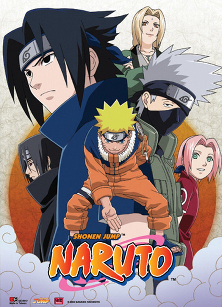 Naruto - Hidden Leaf Village Group Wall Scroll - Great Eastern Entertainment