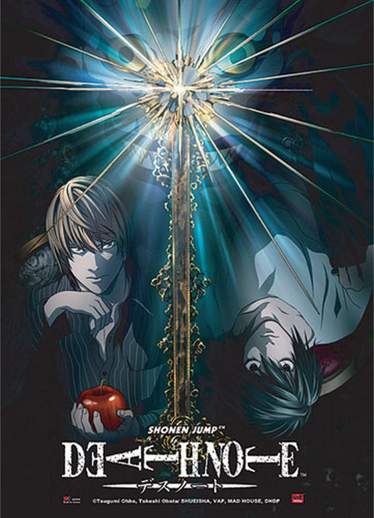 Death Note - Light Yagami Vs L Wall Scroll - Great Eastern Entertainment