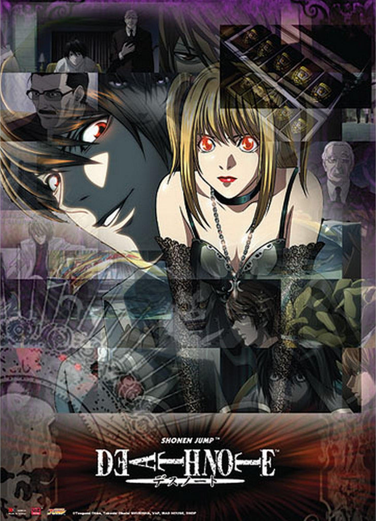 Death Note - Misa Amane & Light Yagami Wall Scroll - Great Eastern Entertainment