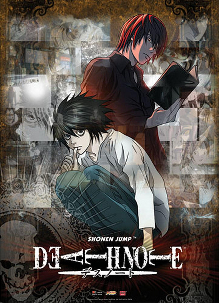 Death Note - Light Yagami & L Wall Scroll - Great Eastern Entertainment