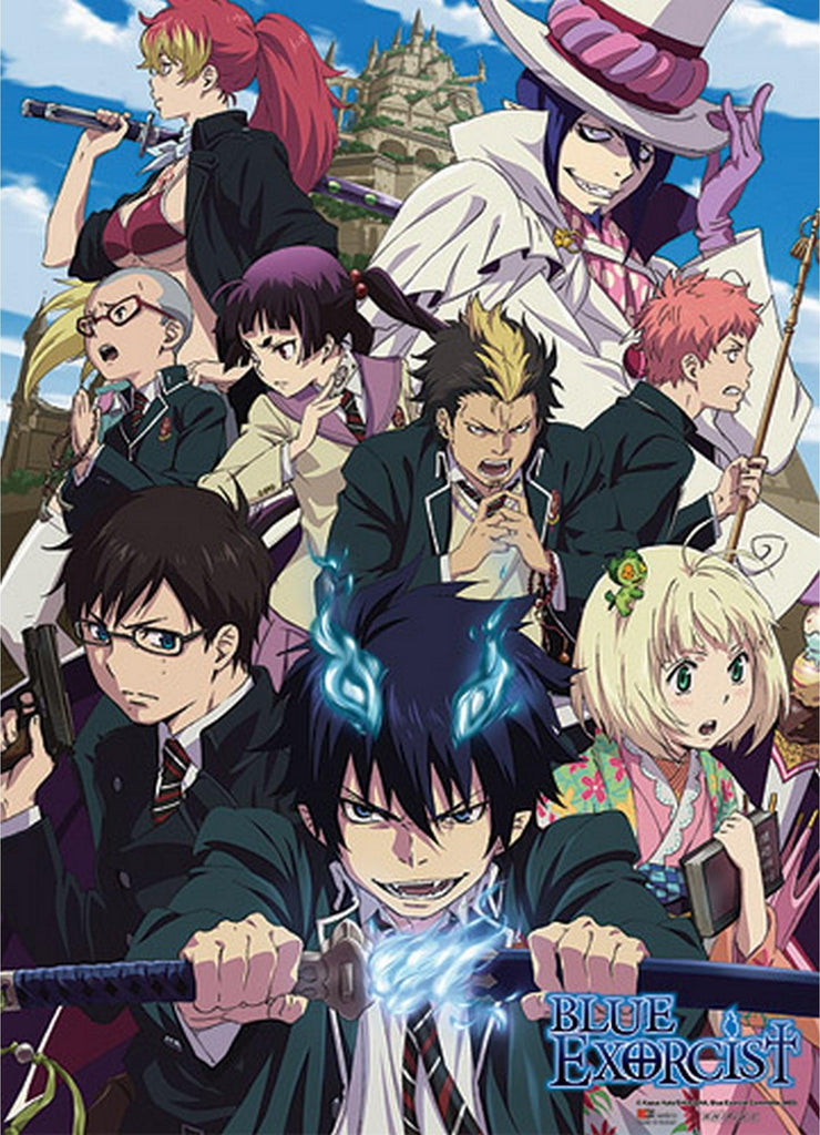 Blue Exorcist - True Cross Academy Wall Scroll - Great Eastern Entertainment