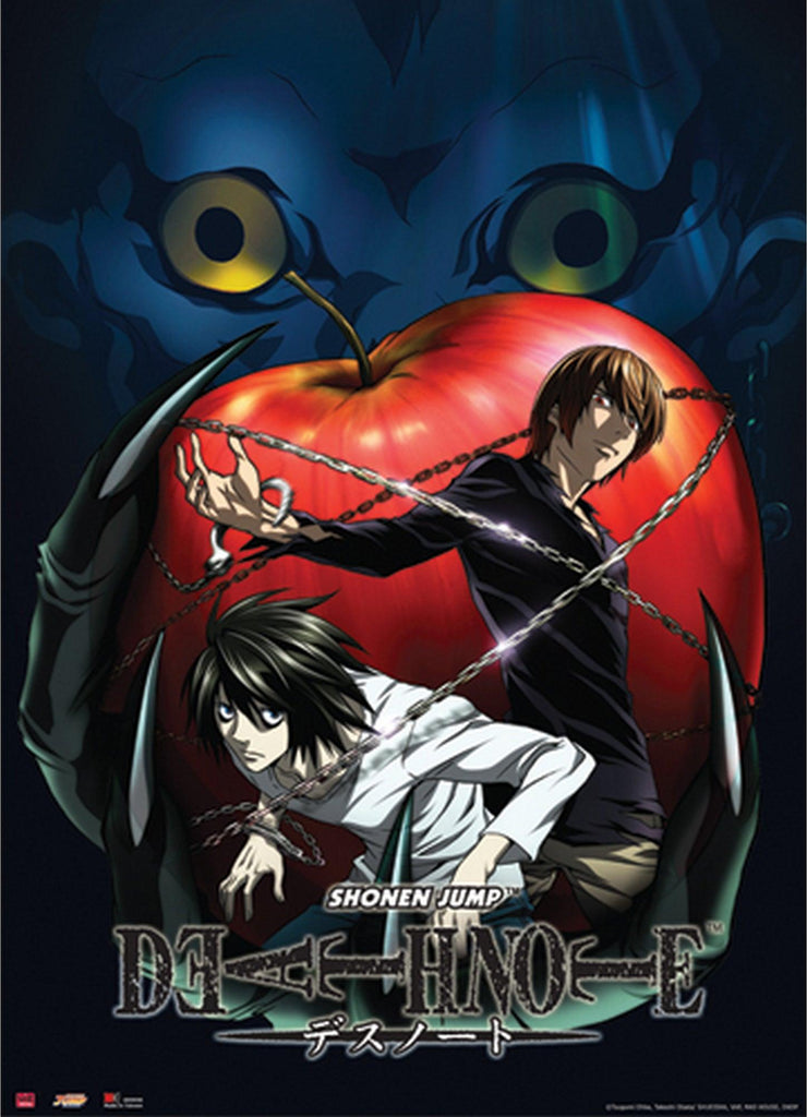 Death Note - Ryuk & Apple Wall Scroll - Great Eastern Entertainment