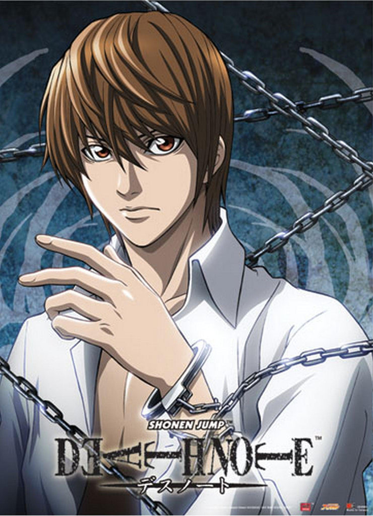Death Note - Light Yagami With Chain Wall Scroll - Great Eastern Entertainment